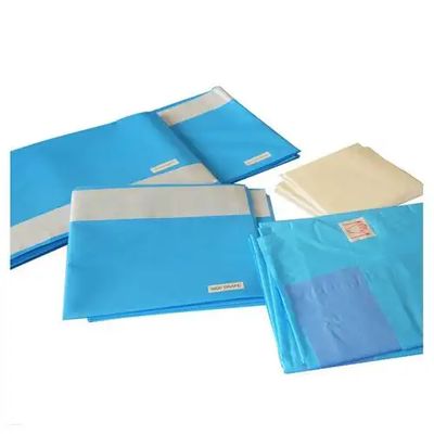 Стерильный одноразовый хирургический набор E.O. в зеленом цвете для медицинских целей