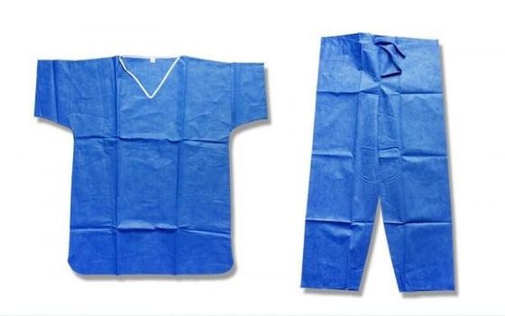3XL темно-синее SMS устранимые Scrub костюм с коротким рукавом