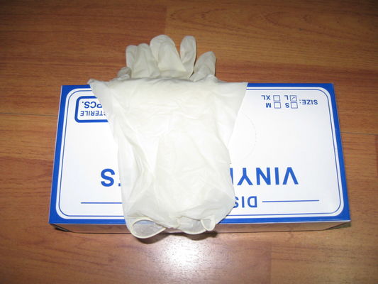Перчатки руки PVC AQL1.5 устранимые, пудрят перчатки свободного винила медицинские
