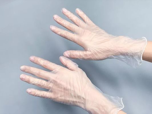 Перчатки руки PVC AQL1.5 устранимые, пудрят перчатки свободного винила медицинские
