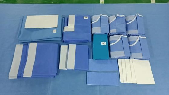 Oem Odm Surgery Pack Синий Зеленый Белый Медицинские хирургические инструменты для больниц и медицинских работников